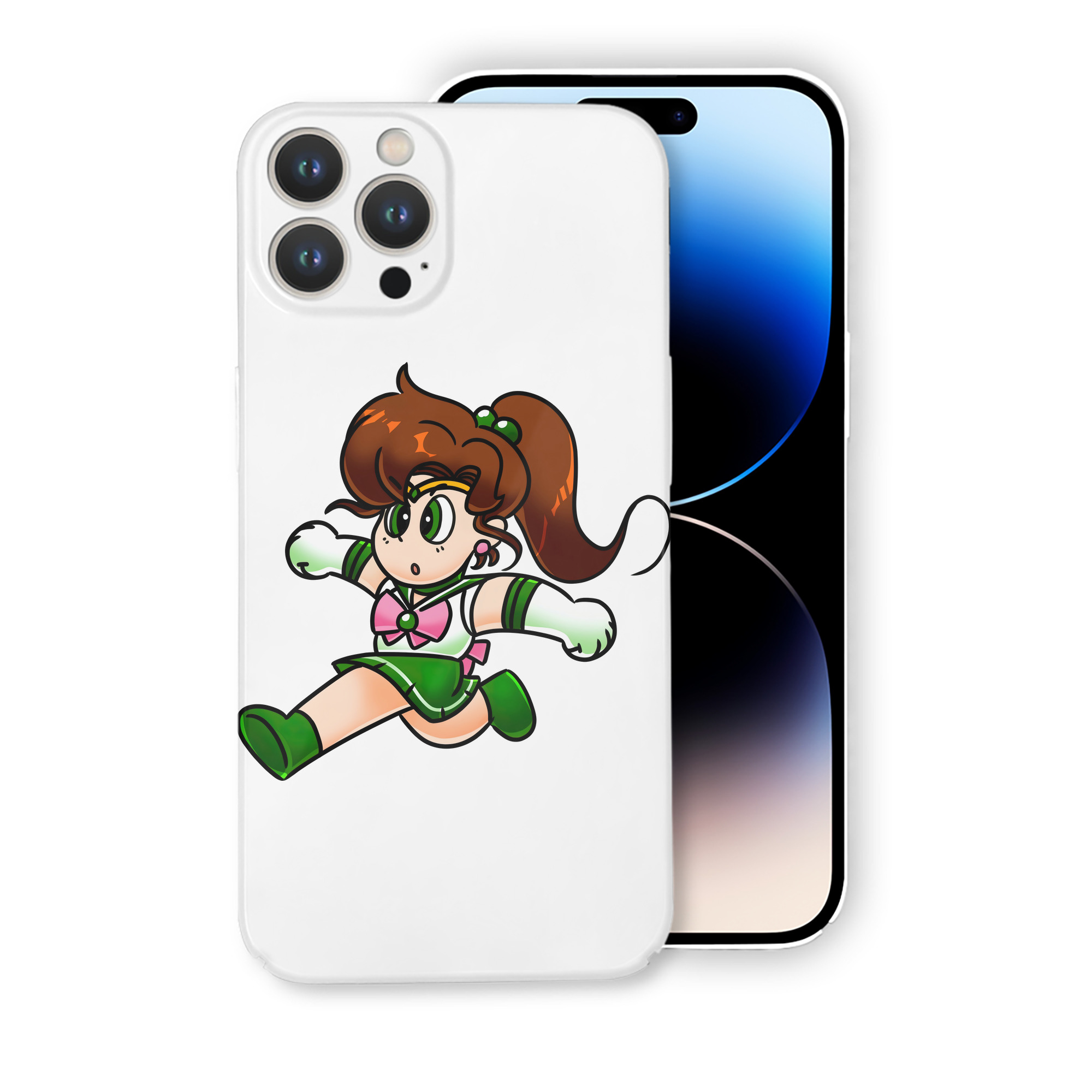 （画像用） 美少女戦士セーラームーン 木野 まこと きの まこと Sailor Moon Kino Makoto （セーラージュピター；Sailor Jupiter） 【iPhone 14シリーズ対応】ハードケース